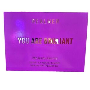 RealHer Pro Blush Palette - Vibrant Purple